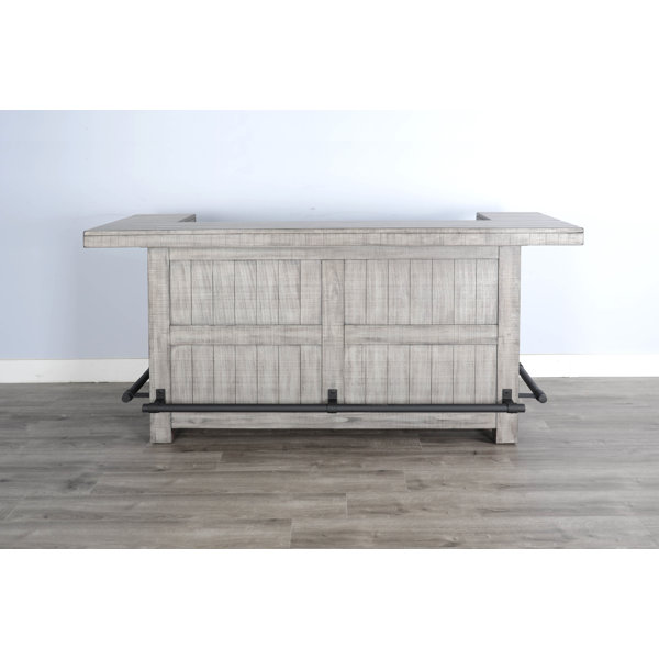 August Grove® Gridley Bar with Wine Storage & Reviews Wayfair Canada